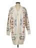 Angie 100% Polyester Ivory Cardigan Size S - photo 1