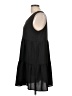Unbranded Solid Black Casual Dress Size L - photo 5