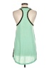 Xhilaration 100% Polyester Green Sleeveless Top Size M - photo 2