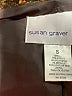 Susan Graver Tweed Brown Blazer Size S - photo 6