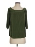 JOA 100% Polyester Green 3/4 Sleeve Blouse Size XS - photo 1