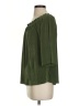 JOA 100% Polyester Green 3/4 Sleeve Blouse Size XS - photo 5