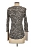 Splendid Animal Print Tan Long Sleeve Henley Size XS - photo 2