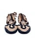 Schutz Animal Print Blue Flats Size 9 1/2 - photo 2