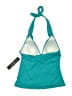 La Blanca Solid Teal Swimsuit Top Size 8 - photo 2