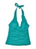 La Blanca Solid Teal Swimsuit Top Size 8 - photo 1