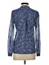HD in Paris 100% Polyester Blue Long Sleeve Blouse Size 0 - photo 2