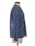 HD in Paris 100% Polyester Blue Long Sleeve Blouse Size 0 - photo 4