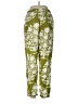 Unbranded Floral Green Casual Pants Size M - photo 2