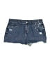 Old Navy 100% Cotton Blue Denim Shorts Size 14 - photo 1