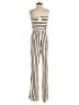 Hello Miss Stripes Ivory Jumpsuit Size S - photo 2