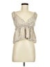Shein 100% Polyester Ivory Sleeveless Blouse Size 6 - photo 1