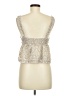 Shein 100% Polyester Ivory Sleeveless Blouse Size 6 - photo 2