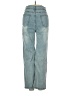 Unbranded Paisley Blue Jeans Size 24 waist (estimated) - photo 2