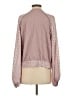 Umgee 100% Cotton Pink Long Sleeve Blouse Size S - photo 2