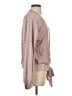 Umgee 100% Cotton Pink Long Sleeve Blouse Size S - photo 4