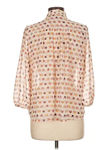 Under Skies 3/4 Sleeve Blouse (view 2)