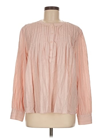 Caslon Long Sleeve Blouse (view 1)