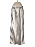 Ann Taylor LOFT Stripes Ivory Casual Pants Size M - photo 2