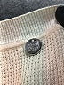 Margaret O'Leary 100% Cotton Ivory Sweater Vest Size L - photo 7