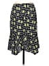 Versailles 100% Polyester Print Green Casual Skirt Size M (petite) - photo 2