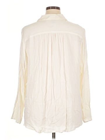 Black Label by Chico's Long Sleeve Blouse (view 2)