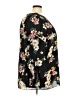 Vince Camuto 100% Polyester Floral Black 3/4 Sleeve Blouse Size 3X - photo 4