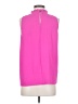 MTS 100% Polyester Pink Sleeveless Blouse Size S - photo 2
