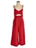 Shein Solid Red Jumpsuit Size XS - photo 1