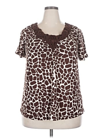 Kim Rogers Short Sleeve Blouse (view 1)