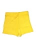 Sage Solid Yellow Shorts Size M - photo 1