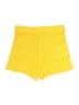 Sage Solid Yellow Shorts Size M - photo 2