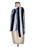 rue21 100% Polyester Blue 3/4 Sleeve Blouse Size M - photo 5