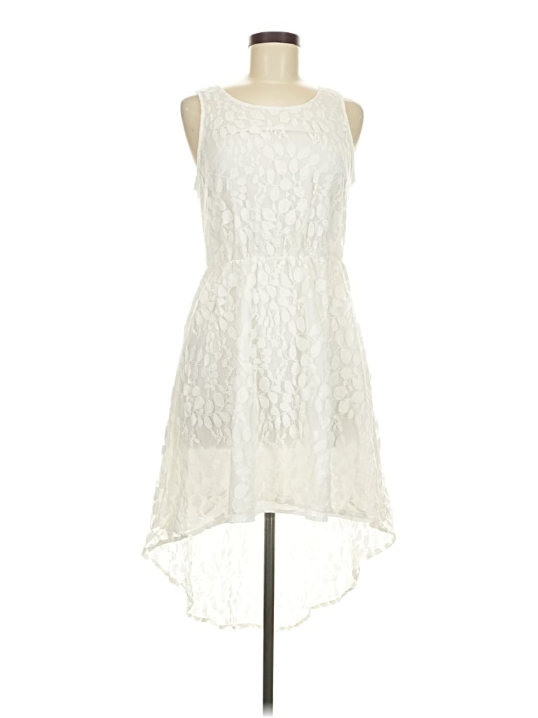 Pre-owned Forever 21 Cocktail Dress In Ivory