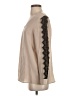 Hayden 100% Silk Tan Long Sleeve Silk Top Size S - photo 5