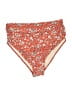 Unbranded Floral Orange Swimsuit Bottoms Size M - photo 1