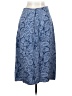 Madewell Paisley Blue Formal Skirt Size 2 - photo 2