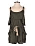 Earthbound Trading Co. Solid Green Romper Size S - photo 1