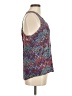 Ella Moss Blue Sleeveless Top Size M - photo 4
