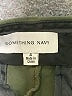 Something Navy Solid Green Dress Pants Size 4 - photo 7