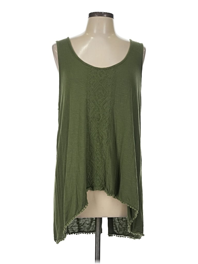 Pre-owned Max Jeans Sleeveless Top In Green