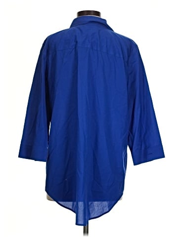Chico's 3/4 Sleeve Button-Down Shirt (view 2)