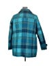 Lands' End 100% Polyester Plaid Teal Coat Size 2X - photo 2