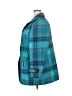 Lands' End 100% Polyester Plaid Teal Coat Size 2X - photo 5