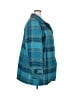 Lands' End 100% Polyester Plaid Teal Coat Size 2X - photo 4