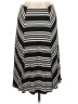 Apt. 9 Stripes Black Casual Skirt Size L - photo 1