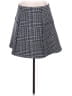 J. McLaughlin Houndstooth Gray Black Casual Skirt Size L - photo 1