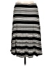 Apt. 9 Stripes Black Casual Skirt Size L - photo 2