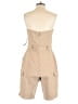 New York & Company Solid Tan Romper Size S - photo 2