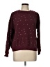 Lou & Grey Stars Burgundy Pullover Sweater Size L - photo 1